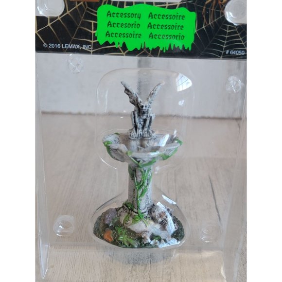 Lemax abandoned Fountain halloween spooky Village accessory - Picture 3 of 6